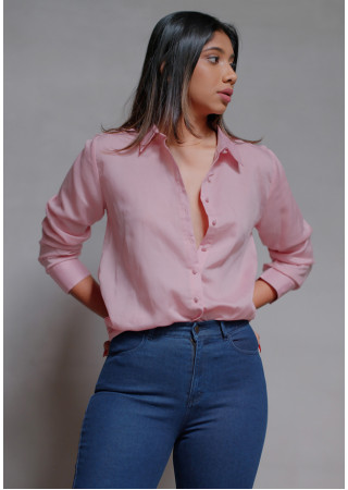 WIDE LEG ACID WASH DENIM PANT